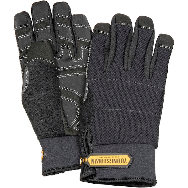 Youngstown Glove Waterproof All Purpose Gloves, Waterproof Winter Plus, Black, 2XL 03-3450-80-XXL - main